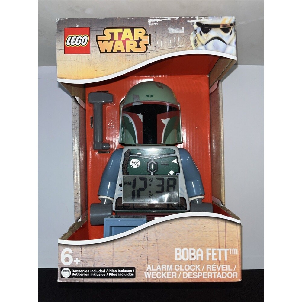 LEGO Star Wars Boba Fett 2015 Alarm Clock
